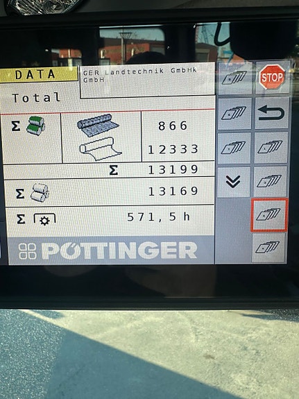 Pöttinger Impress 3160VC 32kniver/71040/22,5 hjul/ breiplast