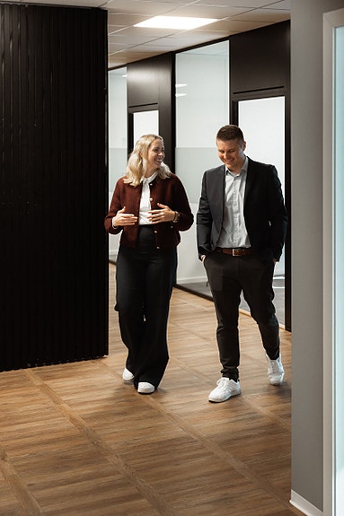 Mai Lena og Patrick, gründere og eiere av Kundelab