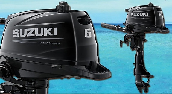 VI FEIRER 40 ÅR: Suzuki DF6AS, ferdig klargjort