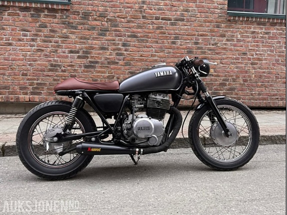 Yamaha XS 400 cafe-racer 6 of 9