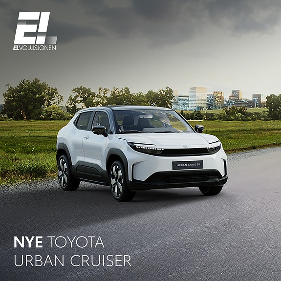 Leveringen av nye Urban Cruiser starter rett over nyåret