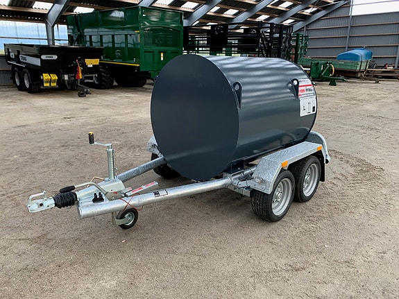 Andre Fuel Proof 1000 Liter Drivstofftilhenger For Vei Toakslet FS160 Pumpepakke 4 of 11