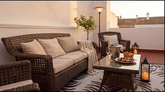 Toppleilighet i Elviria | 3 soverom og 60 m² privat takterrasse