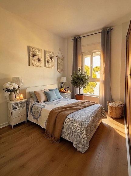 Toppleilighet i Elviria | 3 soverom og 60 m² privat takterrasse