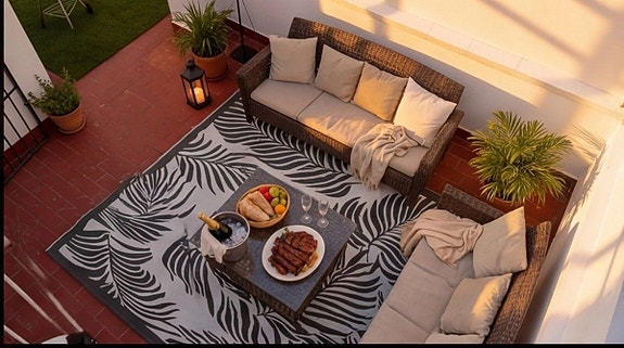 Toppleilighet i Elviria | 3 soverom og 60 m² privat takterrasse