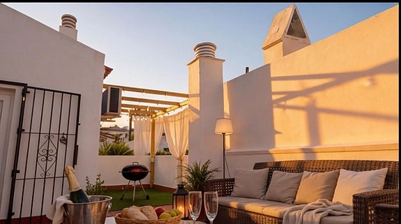 Toppleilighet i Elviria | 3 soverom og 60 m² privat takterrasse