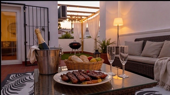 Toppleilighet i Elviria | 3 soverom og 60 m² privat takterrasse
