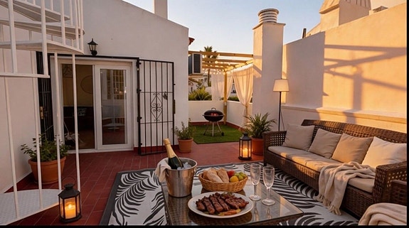 Toppleilighet i Elviria | 3 soverom og 60 m² privat takterrasse