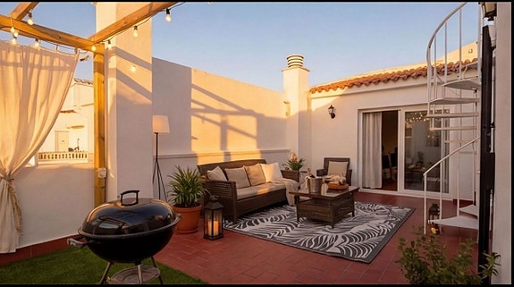 Toppleilighet i Elviria | 3 soverom og 60 m² privat takterrasse