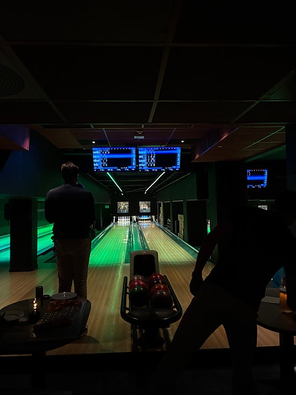 Tobias fikk en score på over 200!! denne kvelden. Ja, det er sant! 🎳