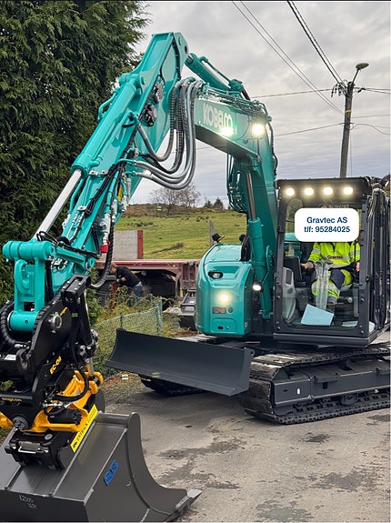 Kobelco SK75SR-7 til leie