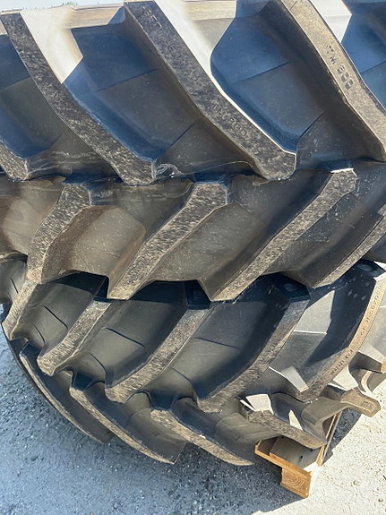 Trelleborg Hjul kompl svarte felger TM800 540/65-30-650/65-42