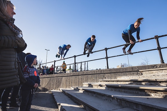 Hvor har du vært? – The Urban Playground Team, kunstnerisk utviklingsprosjekt under Multiplié dansefestival 2018 / Utendørs