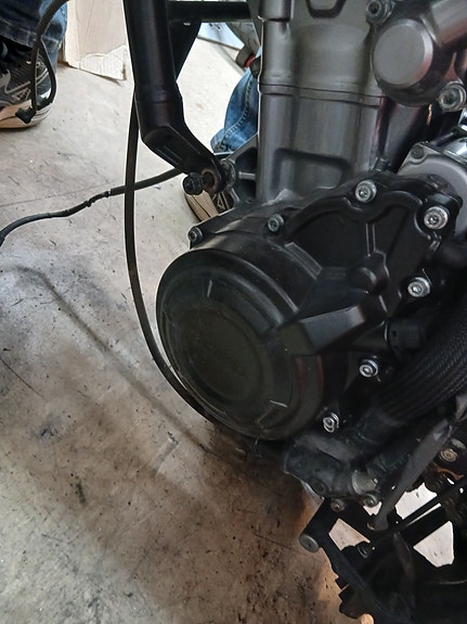 Honda CB 500 X, delesykkel (skadet) 9 of 11