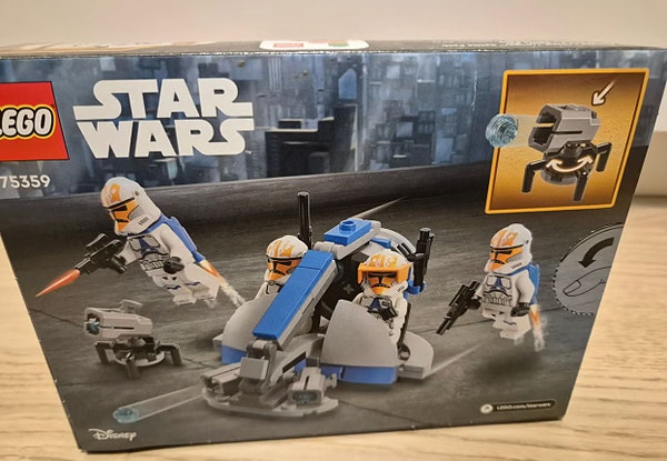 NY og forseglet Lego Star Wars 75359 Ahsokas Clone Trooper Battle Pack