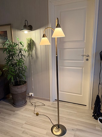 Vintage/Retro . Stålampe fra Massive