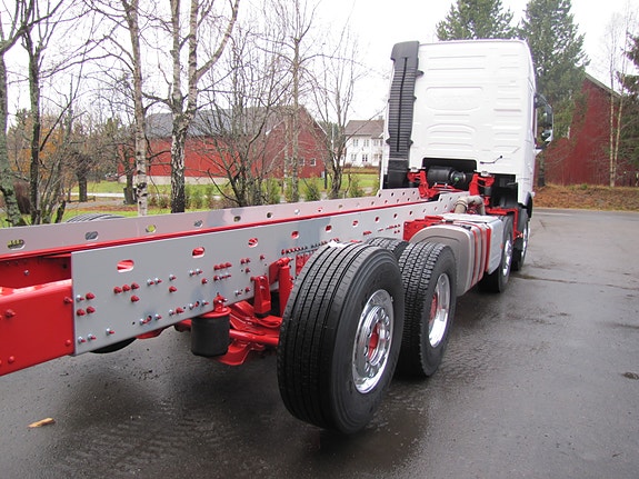 Chassis klart for bygging