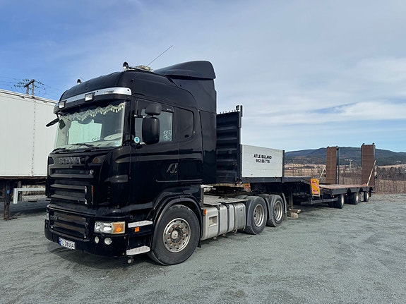 Scania R500 med Vang Maskinsemi selges !