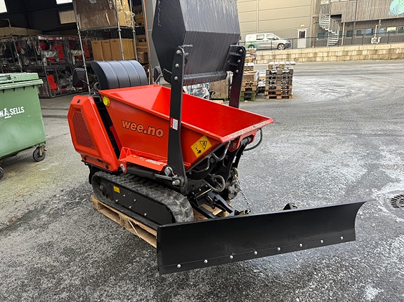 Dumper som det er enkelt å brøyte snø med