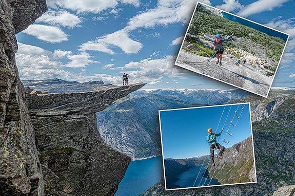 Trolltunga Sky Ladder Via Ferrata