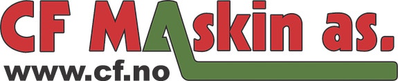 CF Maskin  as logo
