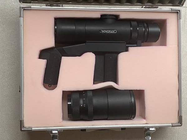 Novoflex 5.6/400mm T-Noflexar NY PRIS Leica Canon Nikon mfl