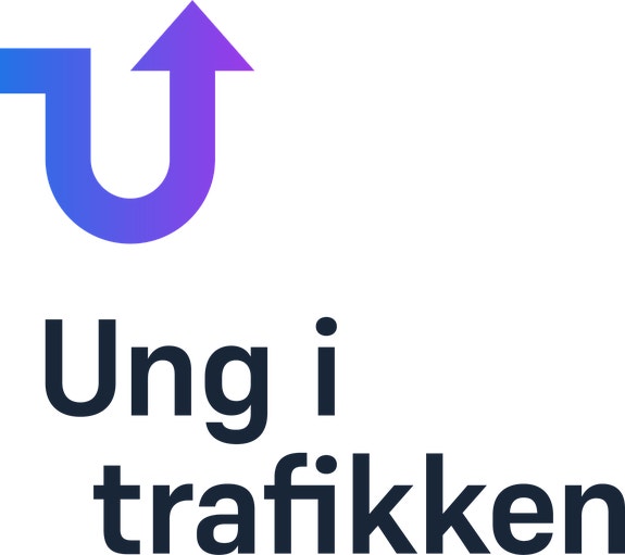 Ung i trafikken - ingen venner å miste logo