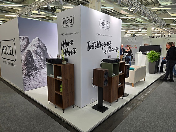Hegel display på verdens ledende lydmesse i München 2025.