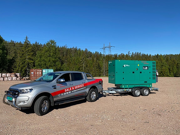 Levering av generator til kunde