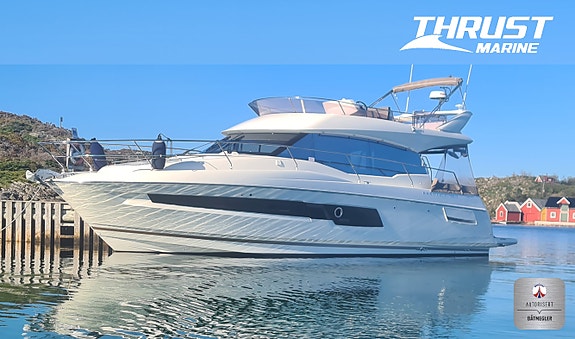 Prestige 460 FLY - 3 lugarer - IPS 600 - Generator - Skipsreg. - Innbytte