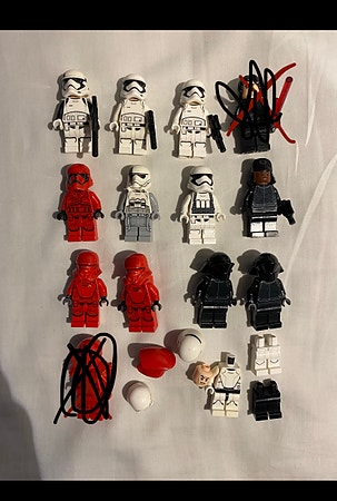 LEGO Star Wars Minifigurer First order/Last order