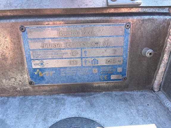 BUSTER XXL M/115 motor og henger 13 of 30