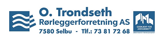 O. Trondseth Rørleggerforretning AS logo