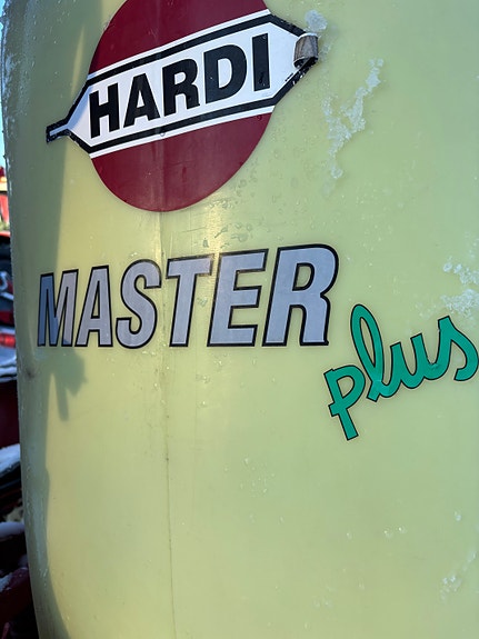 Hardi Master 1200L 15M bom med luft