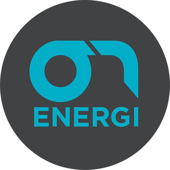 ON ENERGI AS logo