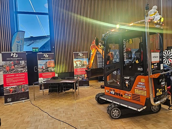 Stand på utdanningsmesse