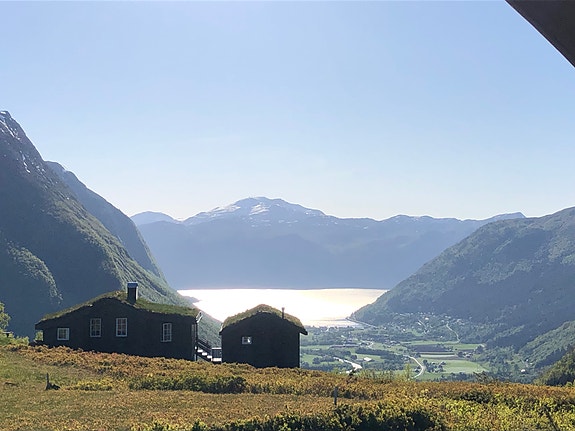 Mosætra sett mot Stordal