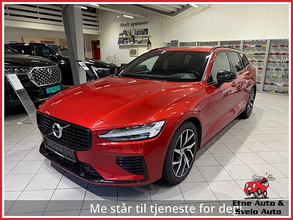 Bruktbil til salgs: Volvo V60 - 2021 - Rød - 412 hk - Stasjonsvogn ...