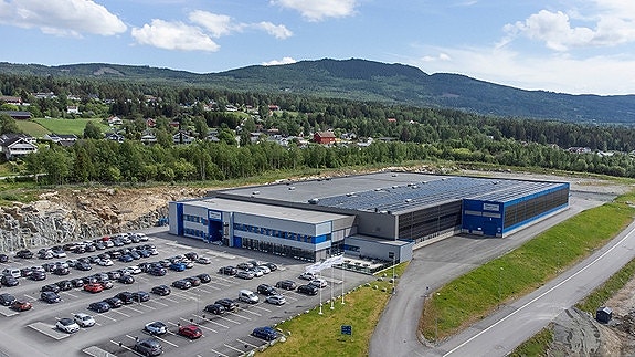 Oversiktsbilde fabrikk Jaren