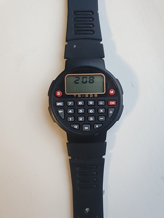 Taksun Calculator vintage klokke