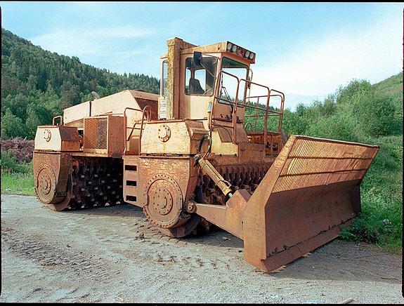 Denne får du kjøre når du blir stor og har spist opp all grøten din til middag!