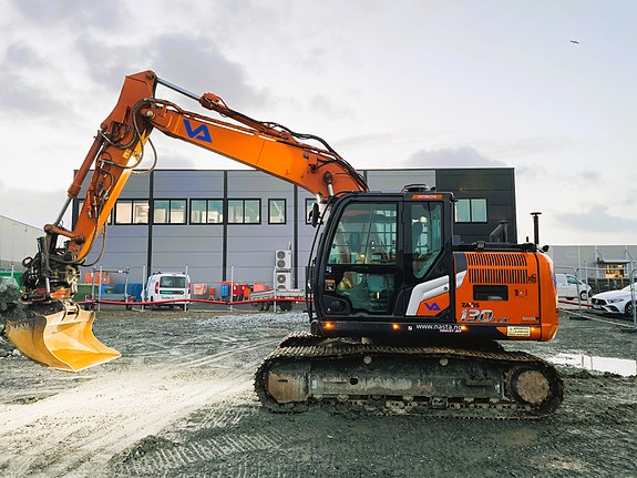 Hitachi ZX130-7 LCN - kun 620! timer, inkl GPS maskinstyring