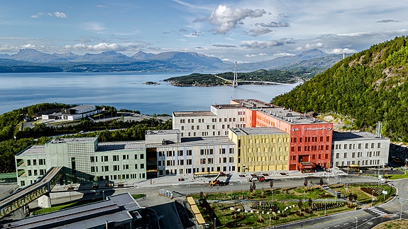 Sykehuset UNN Narvik – Norges største betongelementbygg levert av Element NOR.