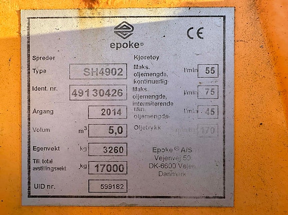 2 Stk EPOKE kombi saltspreder SH4902 7 of 8