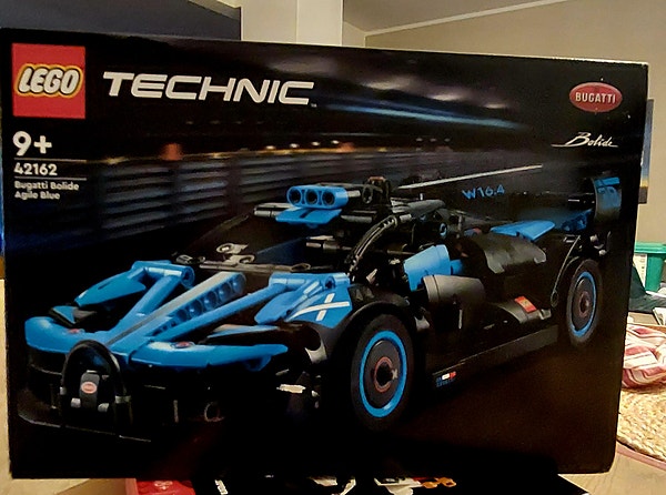 Lego Technic 42162 Bugatti Bolide Agile Blue til salgs!
