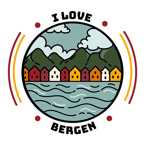 I Love Bergen logo