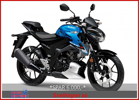 Suzuki GSX-S125 *Tilbud ny mc - Spar 6.000,-