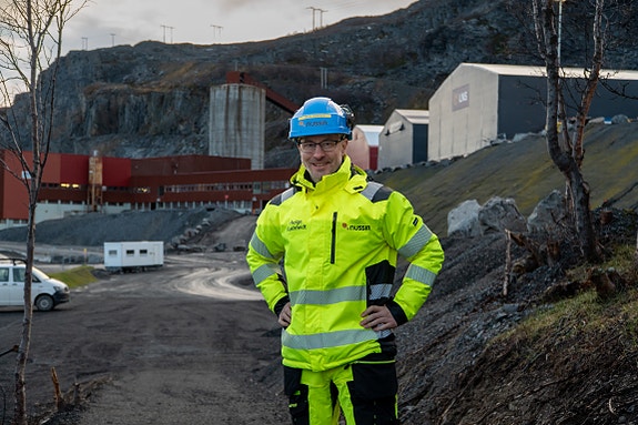 Helge Rushfeldt, Prosjektleder i Nussir ASA.