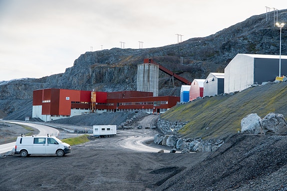 Nussirs område i Repparfjord i Hammerfest kommune.