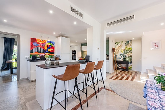 Eksklusiv duplex-penthouse med 3 soverom, jacuzzi, badstue og 150 m² terrasser